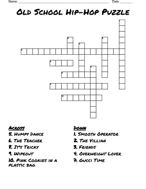 Old school icons in hip hop crossword - Crossword Popular Clues; Old-school icons, in hip-hop slang Crossword Clue; Old-school icons, in hip-hop slang Crossword Clue. Are you stumped by the Old-school icons, in hip-hop slang crossword clue? Look no further! We identified 3 potential answers for this clue. We believe the most likely solution is OGS with 3 letters. 